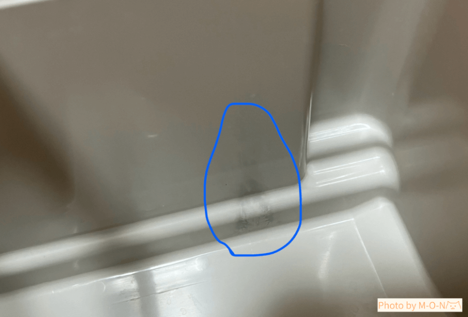 除湿機　Panasonic　パナソニック　エコハイブリット　F-YEX120B　タンク　内側　変色