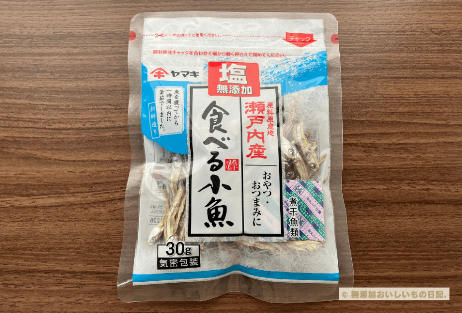 ヤマキ　塩無添加　瀬戸内産　食べる小魚